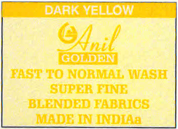 Dark Yellow Screen Printing Ink